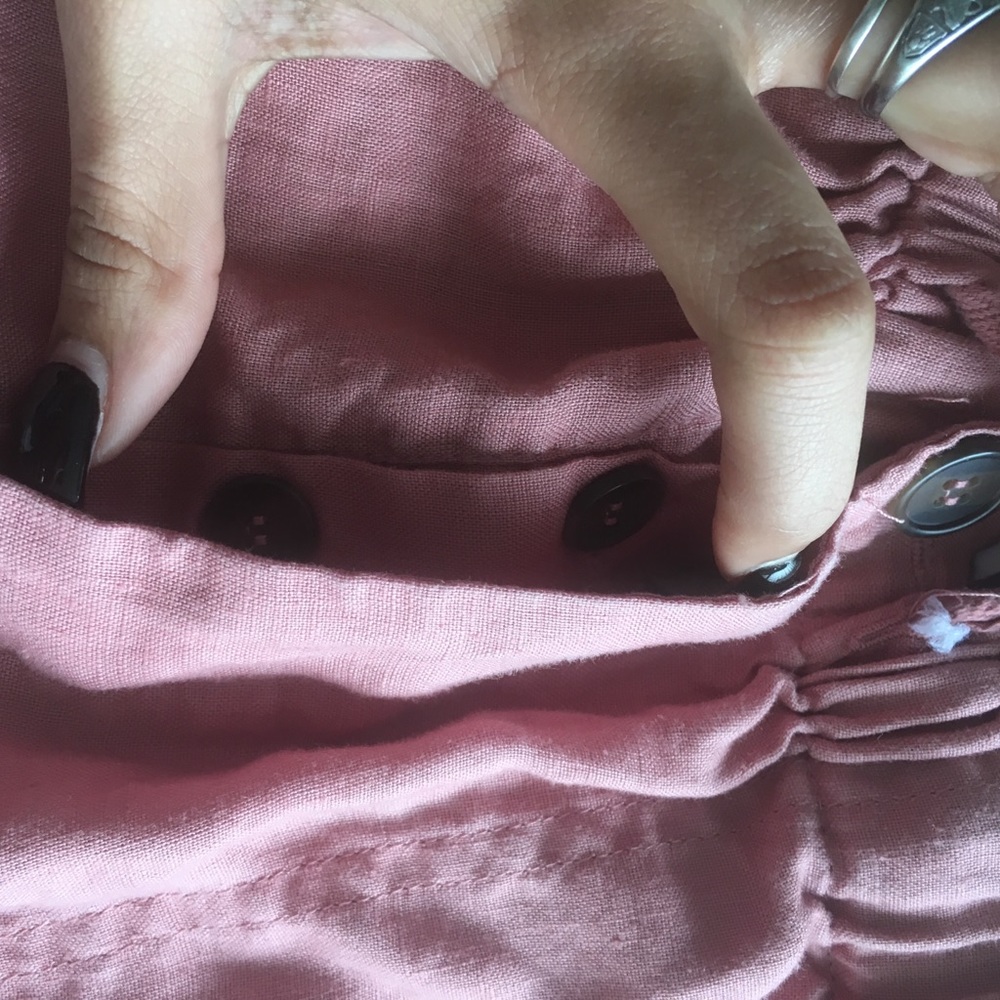 🌸 Pink Fabric Shorts - Picture 6 of 6